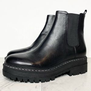 New! Marc Fisher Padmia Lug Sole Boot